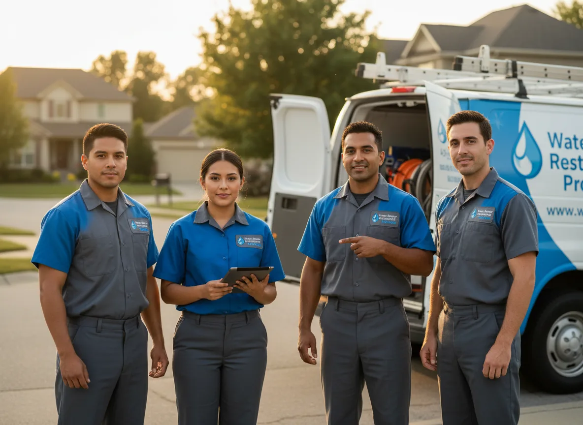 Flood Restoration company in Evans, LA